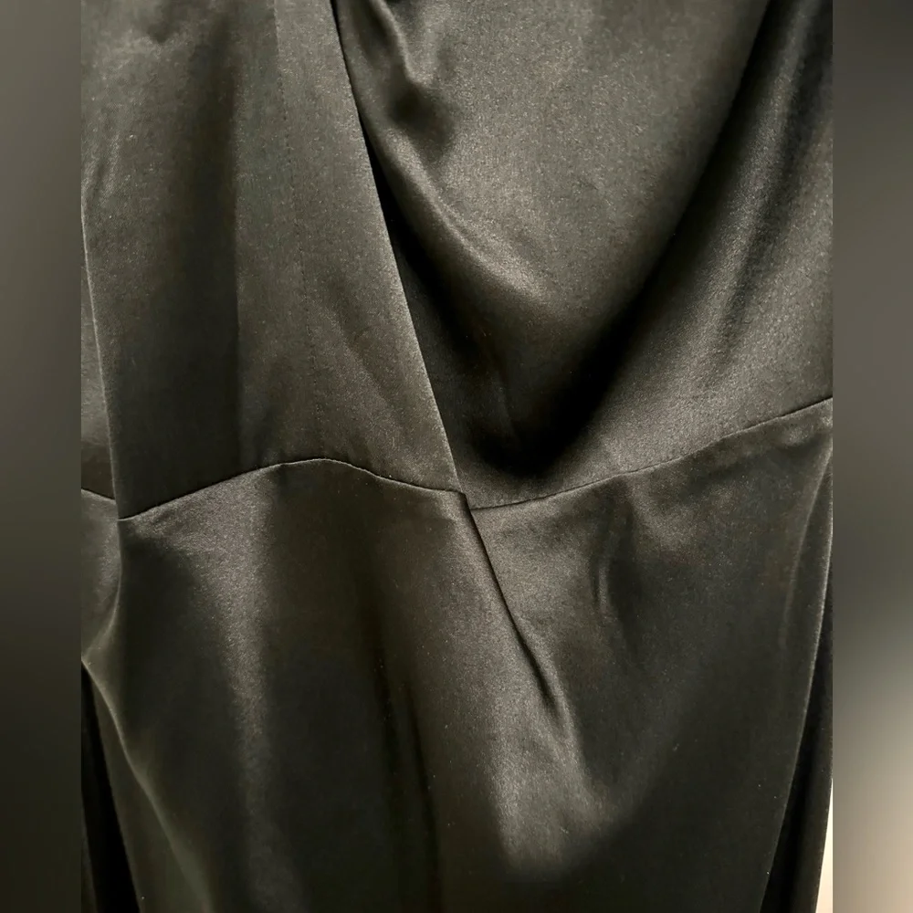 Veronica Beard Alberta Silk Evening Gown in Black🥂 - Picture 6 of 12
